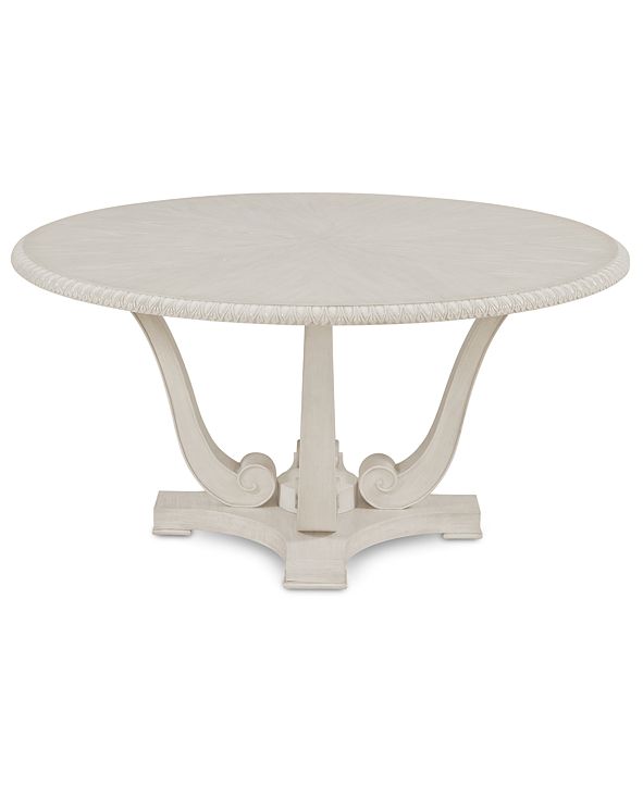 Furniture Trisha Yearwood Jasper County Dogwood Round Dining Table