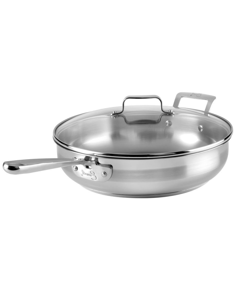 by All Clad Stainless Steel Fry Pan, 12   Cookware   Kitchen