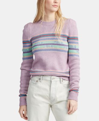 Polo Ralph Lauren Puff-Sleeve Sweater 