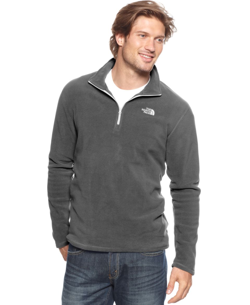 The North Face Big and Tall Fleece, TKA Glacier Quarter Zip Polartec