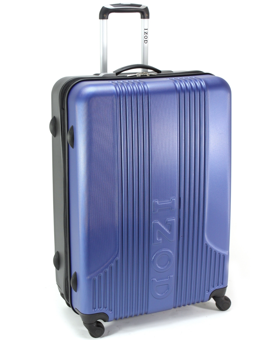 Izod Suitcase, 28 Voyager 2.0 Rolling Hardside Spinner Expandable