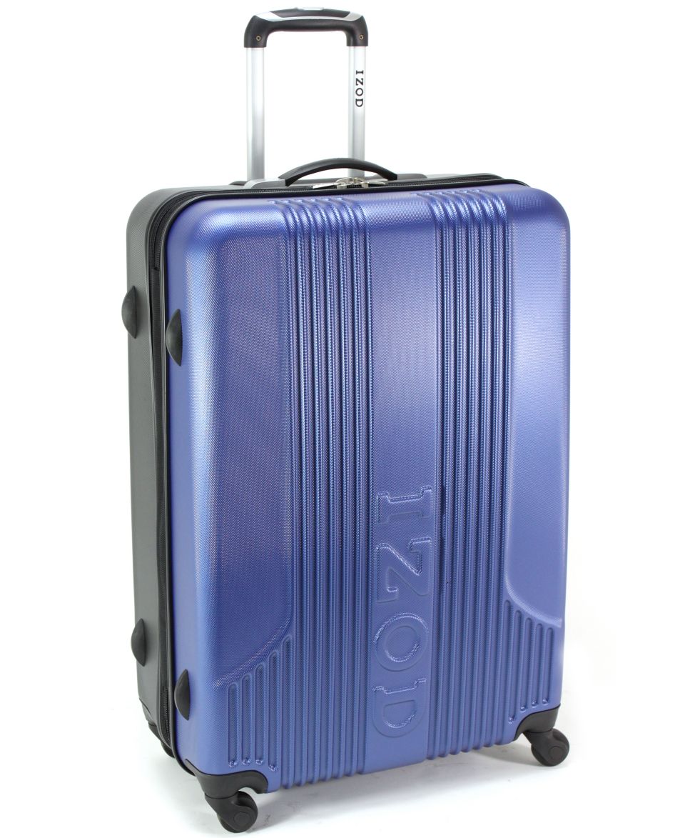 Izod Suitcase, 24 Voyager 2.0 Rolling Hardside Spinner Expandable