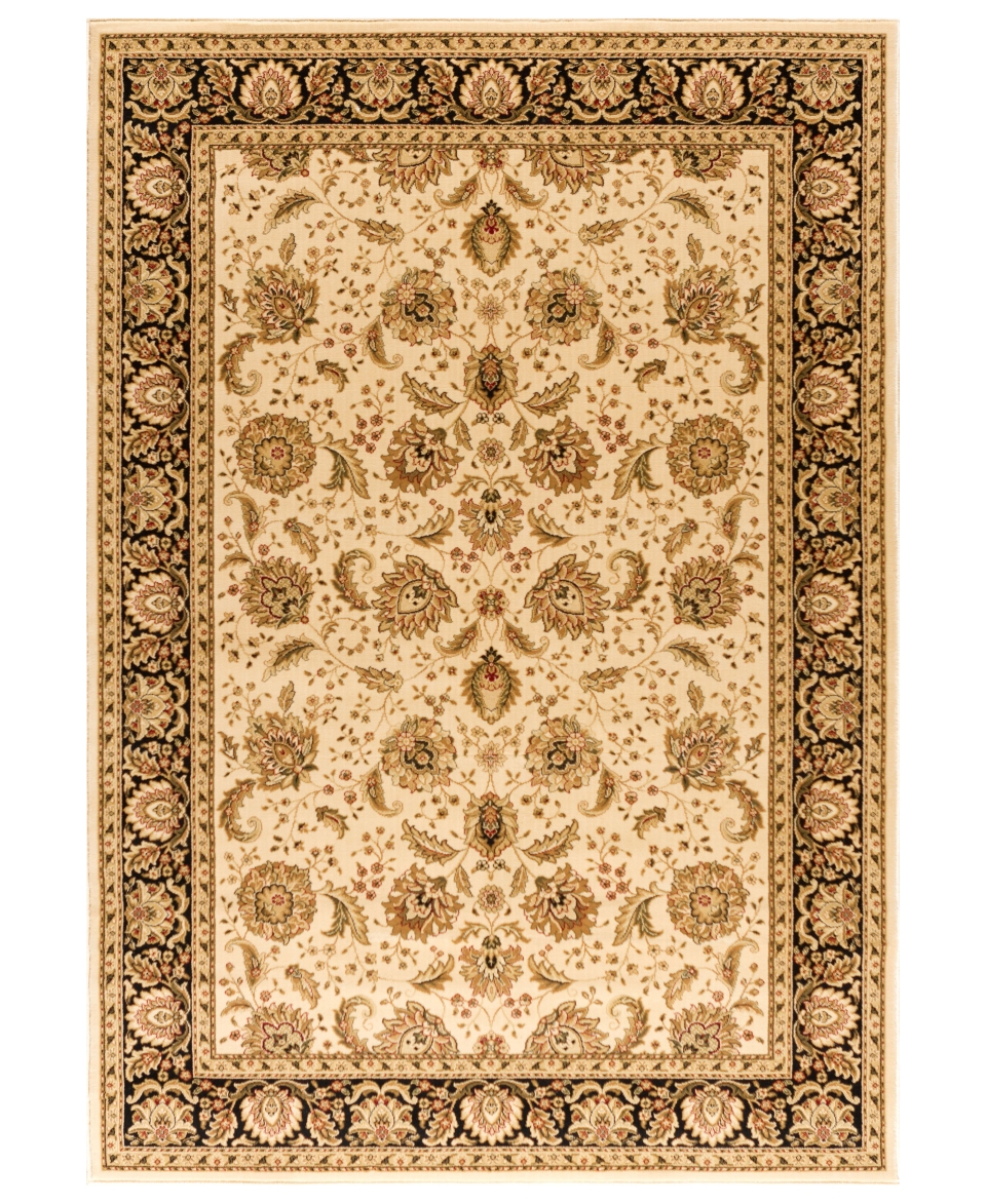 Area Rug, Warwick Kashan Wheat/Black 710 x 1010   Rugs