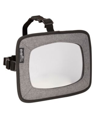 backseat mirror with light