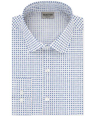 kenneth cole reaction dress shirt slim fit wrinkle free