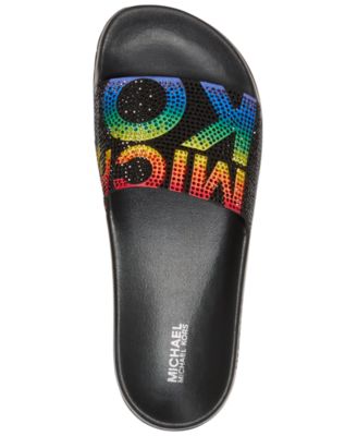 mk slides macys