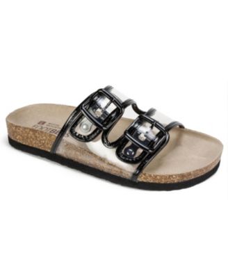 macys clear sandals