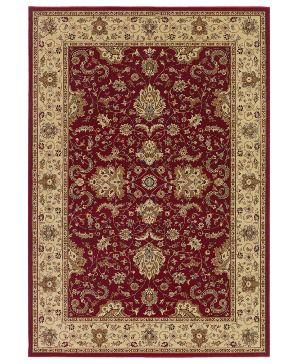 Couristan Area Rug, Tamena TAM162 Bijar Red 710 x 112   Rugs