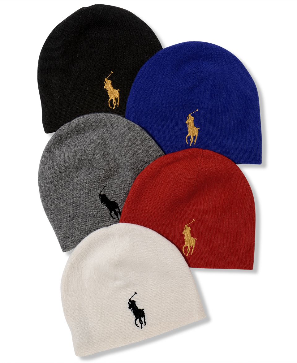 Polo Ralph Lauren Hat, Classic Wool Tasseled Hat