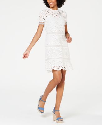 macys eyelet dress