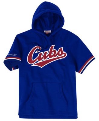 mitchell and ness short sleeve hoodie