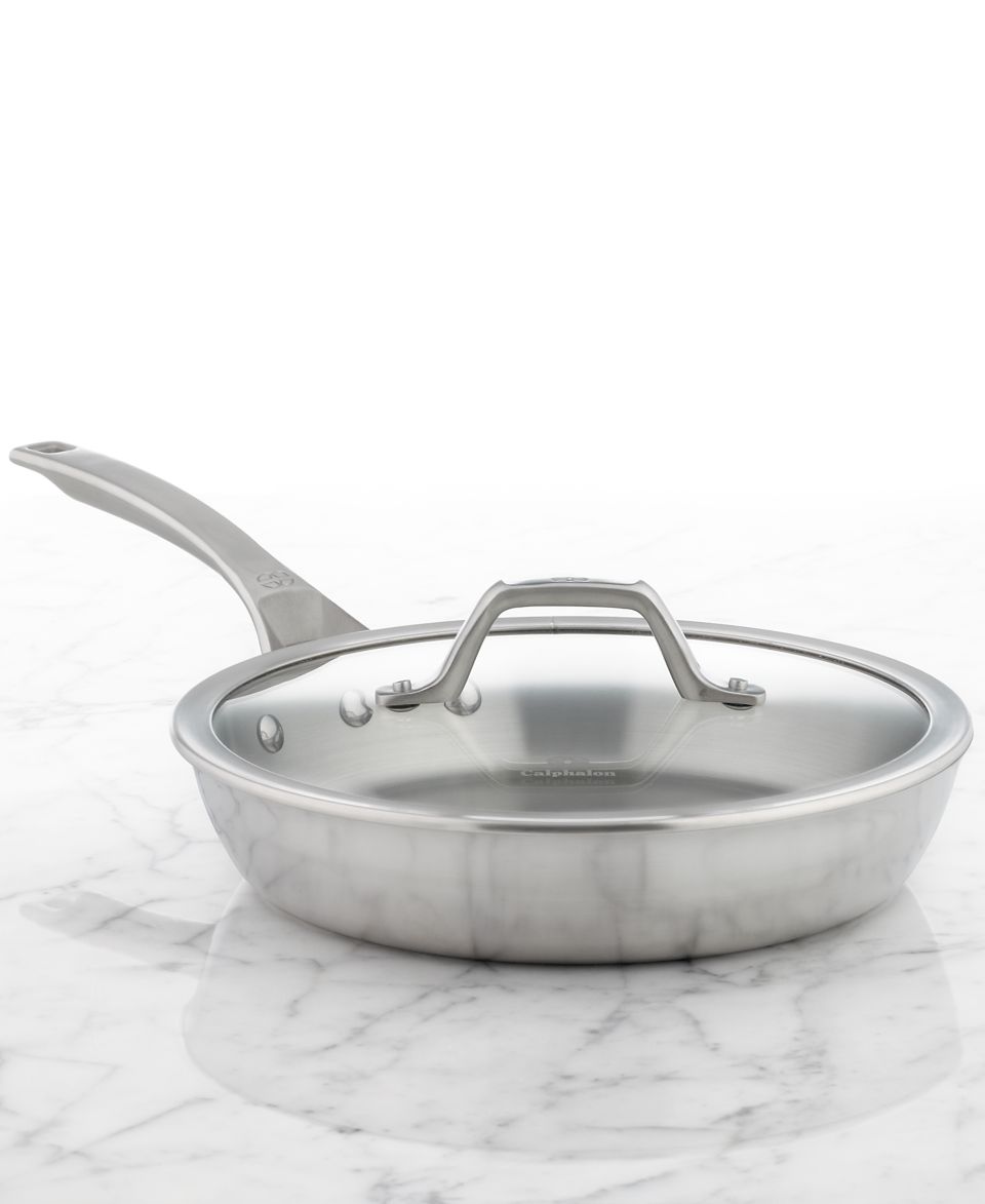 Calphalon AccuCore Stainless Steel Covered Saucepan, 2.5 Qt. Multiply