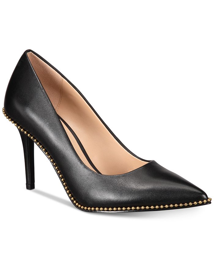 coach waverly pump pink