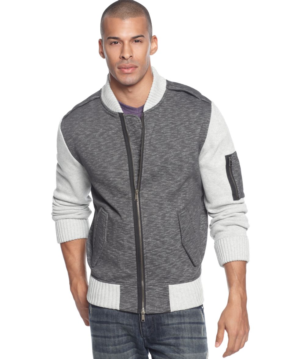 Sean John Track Hoodie, Clear   Mens Hoodies & Track Jackets