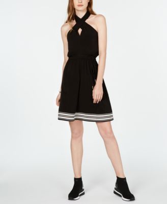 michael kors halter dress