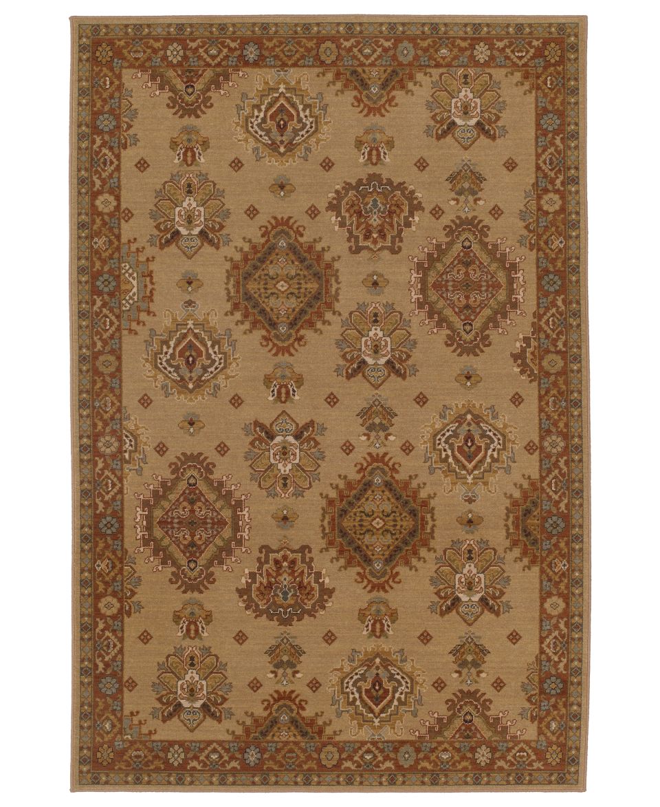 Karastan Area Rug, Bellingham Farragut Salmon 25 x 12 Runner Rug