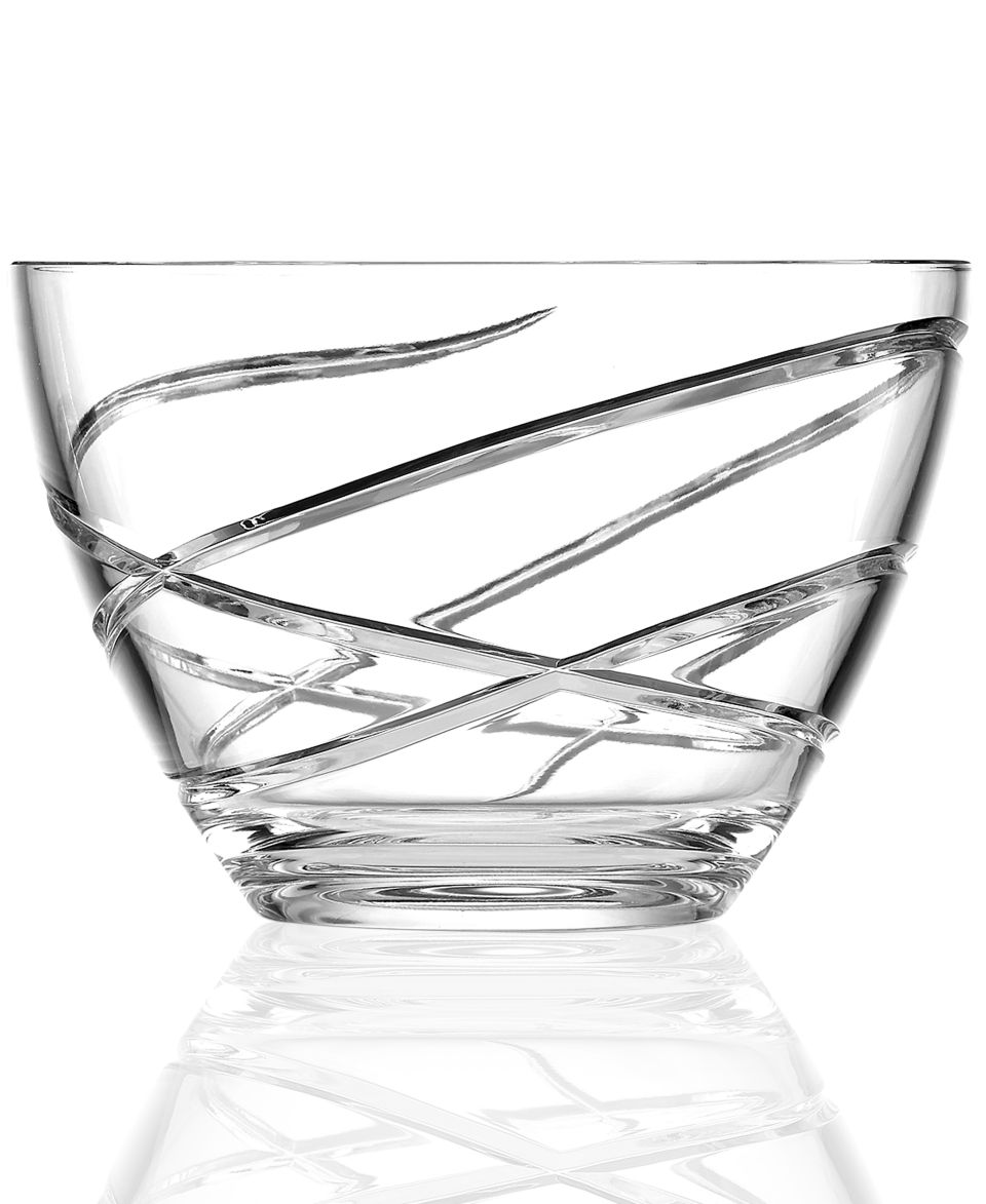 Lenox Crystal Bowl, Adorn Low   Collections   for the home