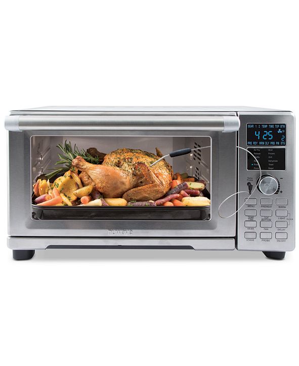 NuWave Bravo XL Air Fry Toaster Oven with Bonus Temperature Probe