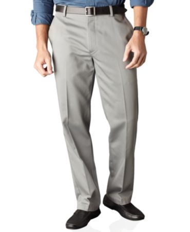 Dockers Pants, Discontinued D2 Straight Fit Never-Iron Essential Khaki ...