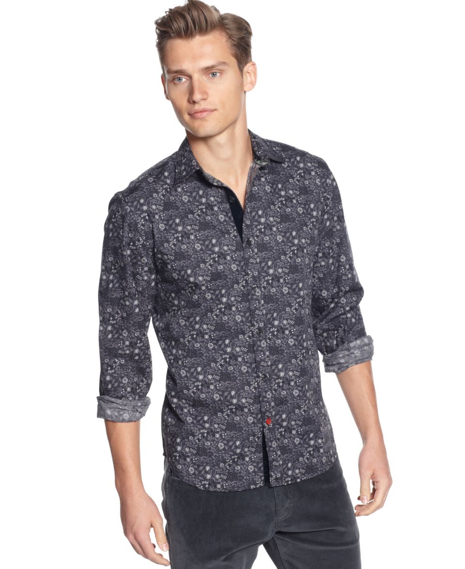 Sons Of Intrigue Shirt, Houndstooth Elbow Patch Shirt