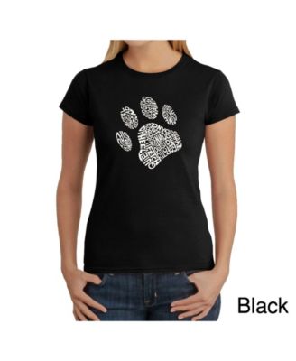 dog paw t shirt