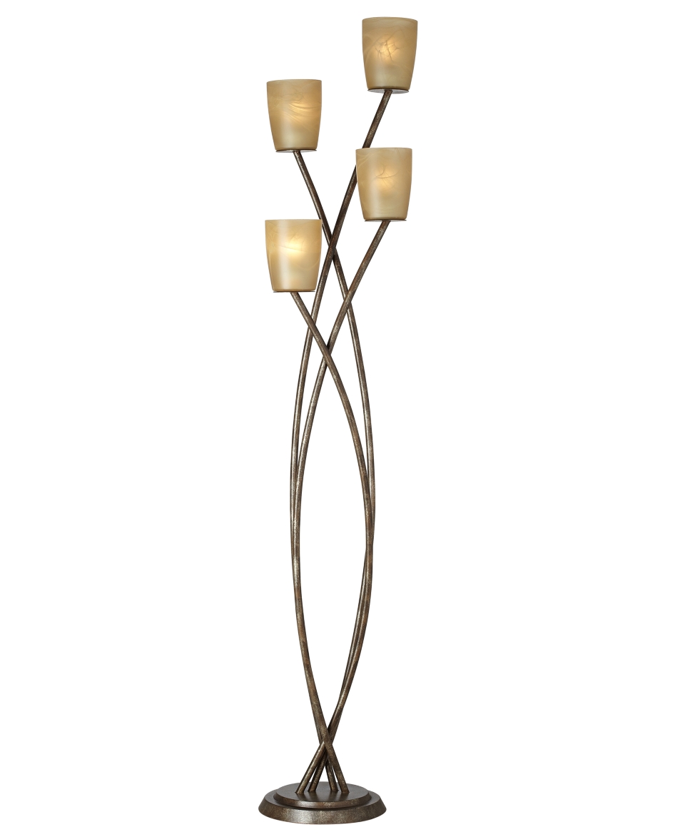 kathy ireland home by Pacific Coast 4 Light Contemporary Copper Bronze Floor Lamp   Lighting & Lamps   For The Home