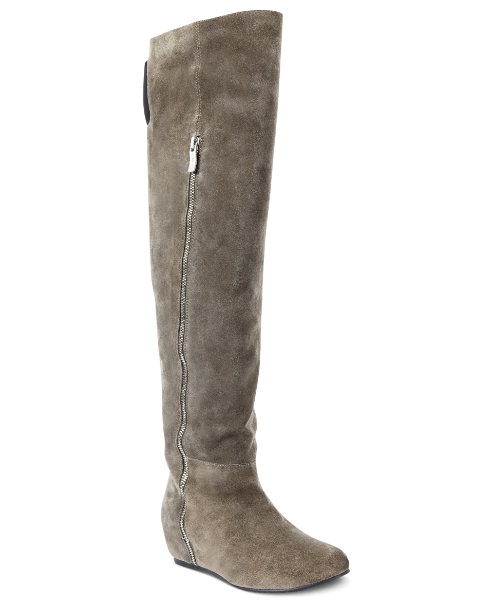 BCBGeneration Shoes, Isanna Wide Calf Wedge Boots