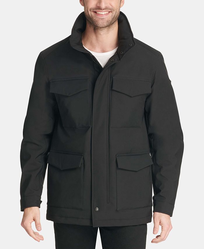 DKNY Men's 4-Pocket Utility Jacket & Reviews - Coats & Jackets - Men ...