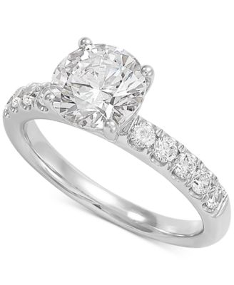 lab diamond engagement