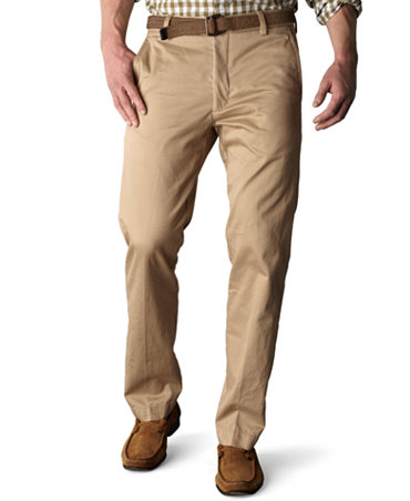 Dockers D1 Slim Fit Signature Khaki Flat Front Pants - Pants - Men - Macy's