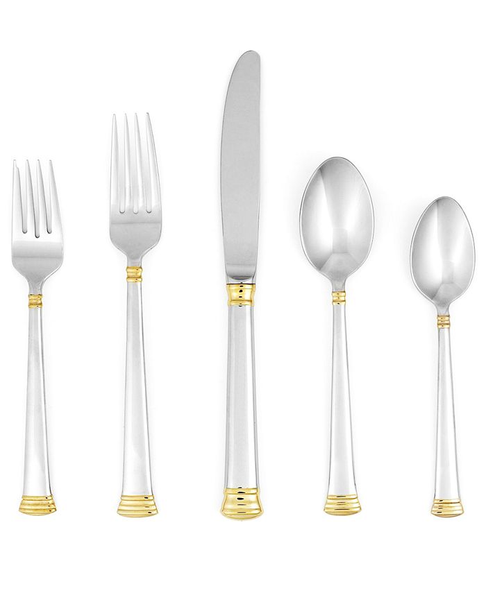 Gorham Lenox Eternal Gold 20Pc. Flatware Set, Service for 4 & Reviews