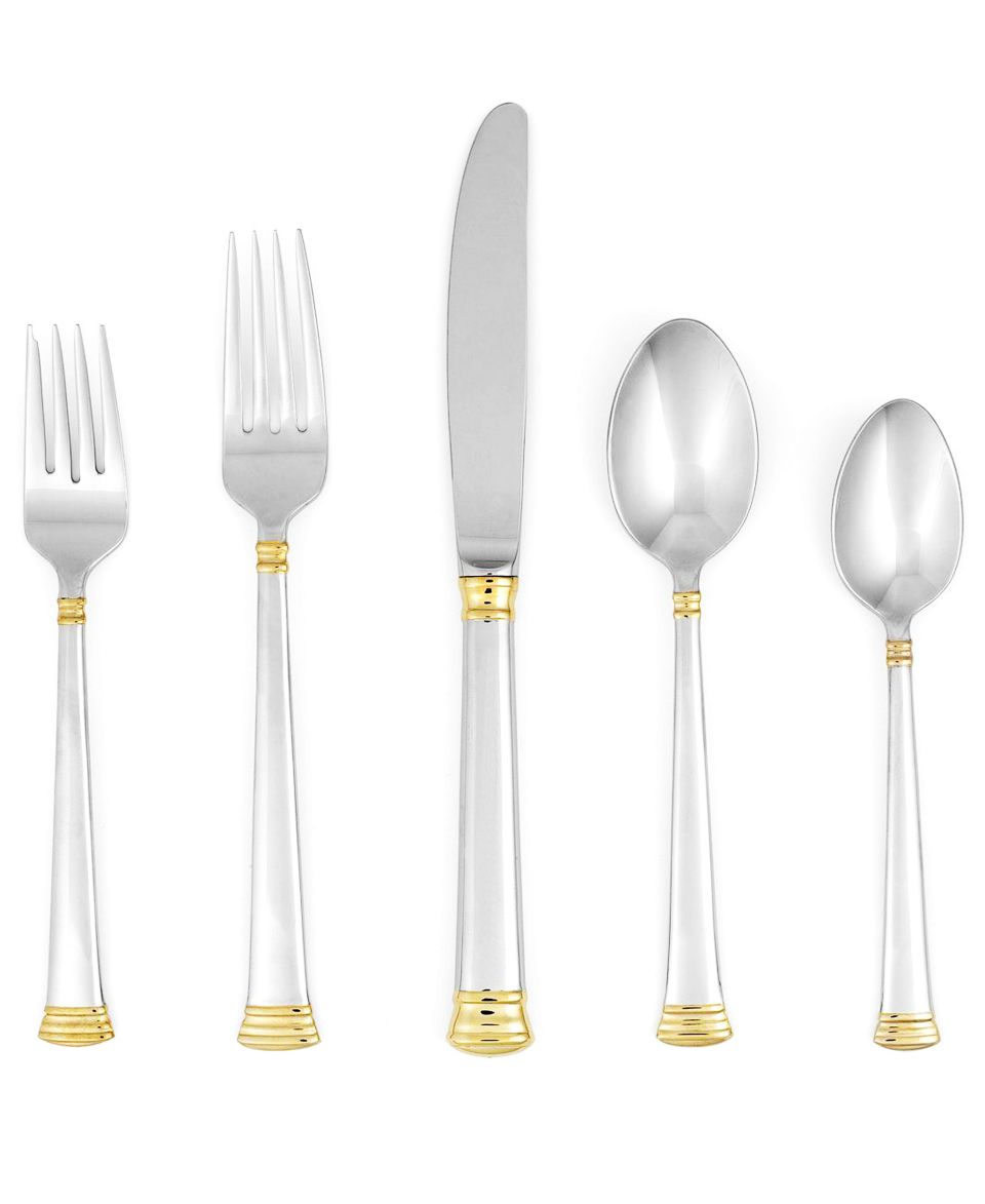 Lenox Eternal Gold Stainless Flatware Collection   Flatware