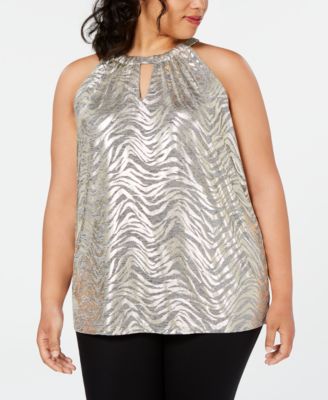 plus size halter neck top