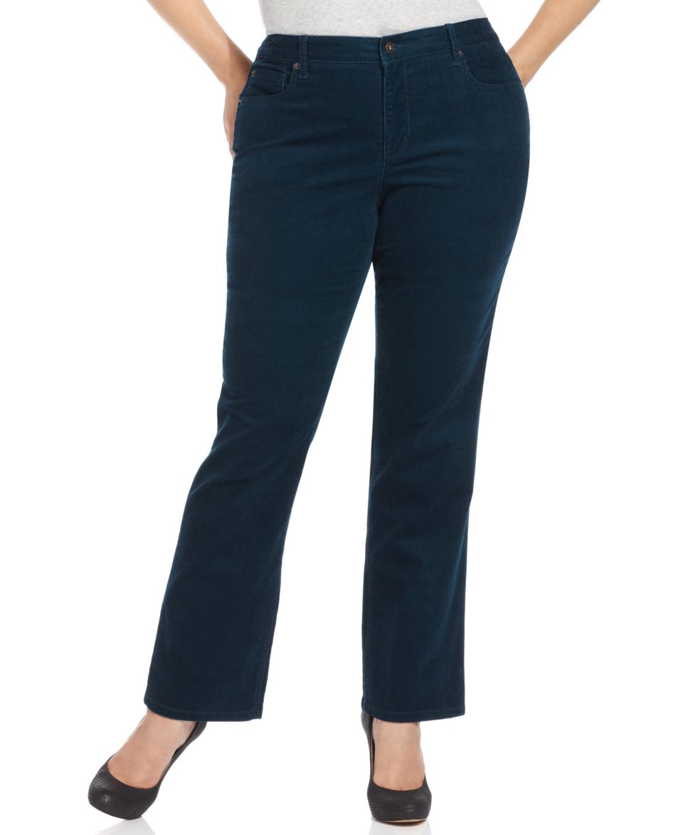 Jones New York Signature Plus Size Pants, Lexington Straight Leg