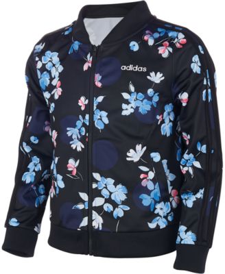 adidas flower print jacket