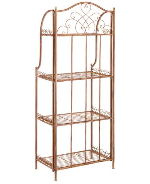 Safavieh Amaris 4 Tier Bakers Rack Reviews Furniture Macy S