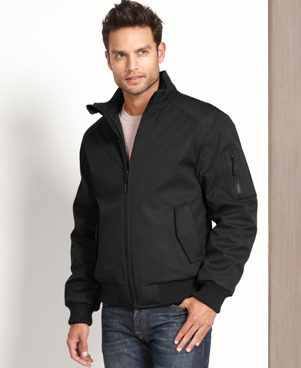 Calvin Klein Jacket, Soft Shell Bomber Jacket   Mens Coats & Jackets
