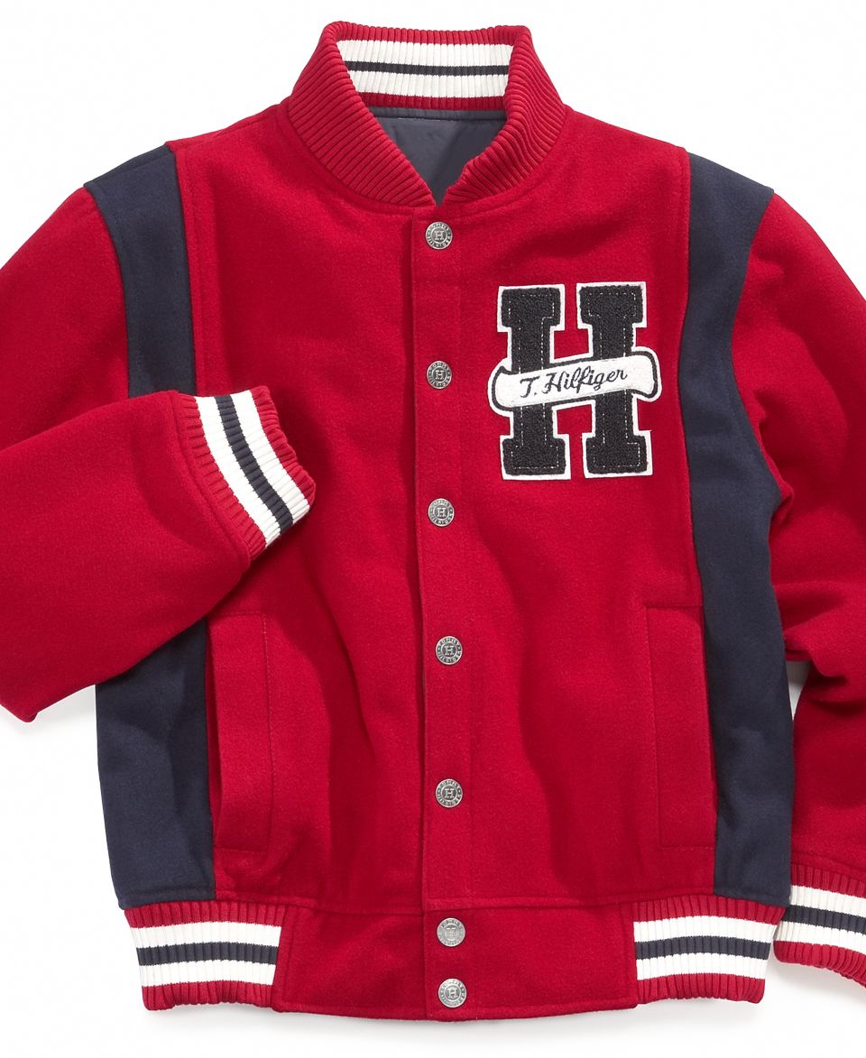 Tommy Hilfiger Kids Jacket, Boys Jonathan Hooded Jacket   Kids Boys 8