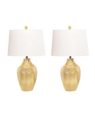 gold table lamps set of 2