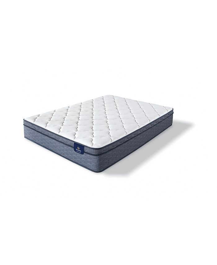 Serta Sleeptrue Malloy 12.5" Plush Euro Top Mattress Queen & Reviews