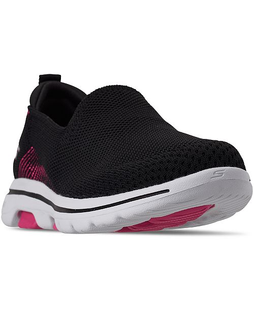 Skechers Women S Gowalk 5 Prized Walking Sneakers From Finish Line Reviews Finish Line Athletic Sneakers Shoes Macy S