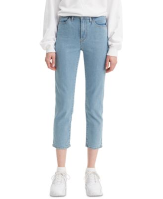 straight leg cropped jeans womens