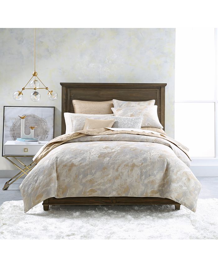 Hotel Collection Metallic Stone Bedding Collection, Created for Macy's