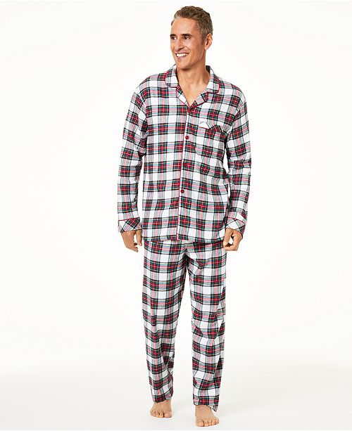 Family Pajamas Matching Big Tall Stewart Plaid Family Pajama Set Created For Macy S Reviews Bras Panties Lingerie Women Macy S