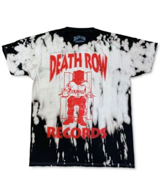 death row records t shirt red