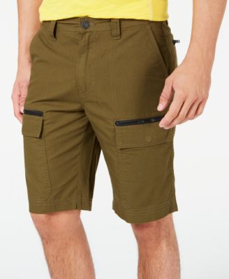 zip pocket cargo shorts