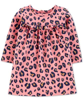 baby girl leopard dress