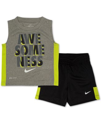 nike tank top and shorts set