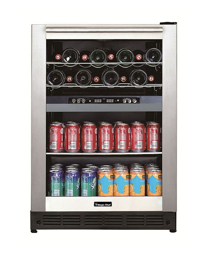 Magic Chef DualZone BuiltIn Wine and Beverage Center & Reviews
