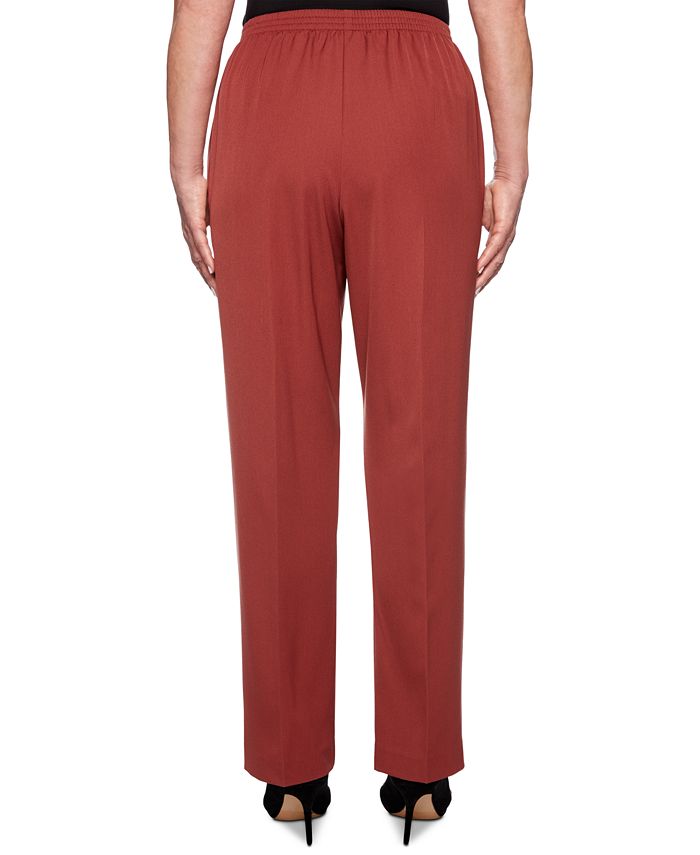 Alfred Dunner Cedar Canyon Twill Straight-Leg Pull-On Pants & Reviews ...